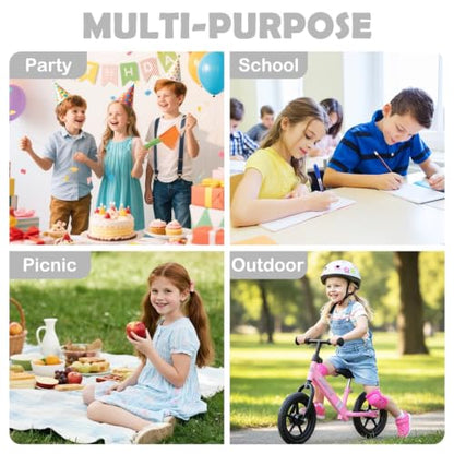 FlowFly Kids Lunch box Insulated Soft Bag Mini Cooler Back to School Thermal Meal Tote Kit for Girls, Boys(Heather Grey) - color: Heather Grey
