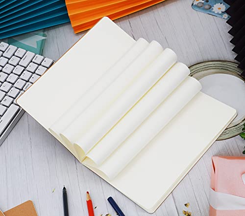 32 Pack Notebook Journals for Travelers, Students and Office, Writing Diary Subject Notebooks Planner with Thick Paper, 60 Pages, 30 Sheets, 8.3x5.5 inch, A5 Size, Travel Journal Set (Blank) - style: 32pack blank page