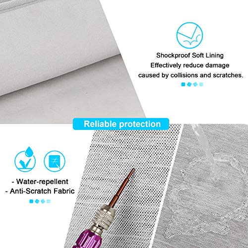 Lacdo 13 inch Laptop Sleeve Case for 13 inch MacBook Air M5 A3449 (2026), M4 A3240 2025, M3 A3113, M2 A2681, M1 A2337, 13 Inch MacBook Neo A18 Pro A3404 (2026), 13 inch iPad Air M4/iPad Pro M5, Gray - color: Gray, size: New MacBook Air/Neo/Pro 13 Inch