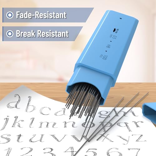 Mr. Pen- 0.5 mm Lead Refills for Mechanical Pencils, 500 pcs (100 per Tube) | Black, HB Graphite Lead, Standard Mechanical Pencil Refills for Drawing and Sketching - size: 0.5mm 500 pcs