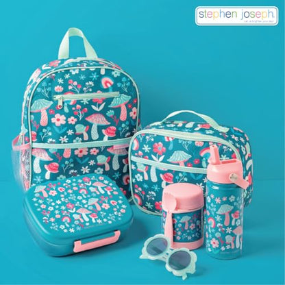 Stephen Joseph, Bento Box for Kids with 5-Compartment, Leak Proof Lid Lunch Box, BPA Free Bento Box for Ages 3-7, Toddler Lunch Box with Leak Proof Sauce Compartment, Farm - color: Farm