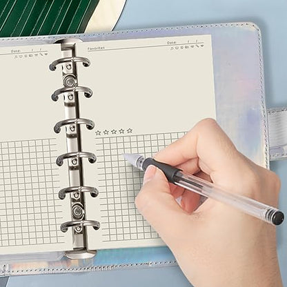 A7 Planner Refill, A7 Agenda Refill Diary Note Daily Plan Paper for Filofax,6 Hole/100gsm Paper Removable Planner Inserts 6 Rings, 4.84 x 3.23'', Harphia - color: Diary Note, size: A7