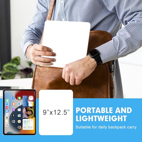 Dry Erase LapBoards, PANDRI 16 Pack Double Sided 12.5 x 9 Inch Whiteboards with 16 Erasers, Dry Erase Boards for Office Students Classroom Teacher Supplies - size: 16 PACK