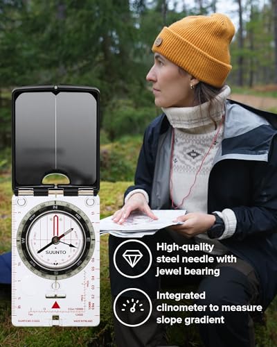 SUUNTO MC-2 Compass: Top-of-The-line Compass for Professionals & serious Hikers - style: Northern Hemisphere