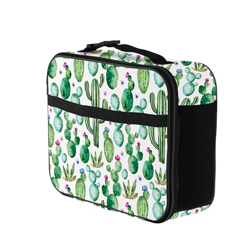 Cactus Lunch Bag Reusable Insulated Lunch Box Keep Food Cooler Thermal Lunch Tote for Women Men - color: Cactus