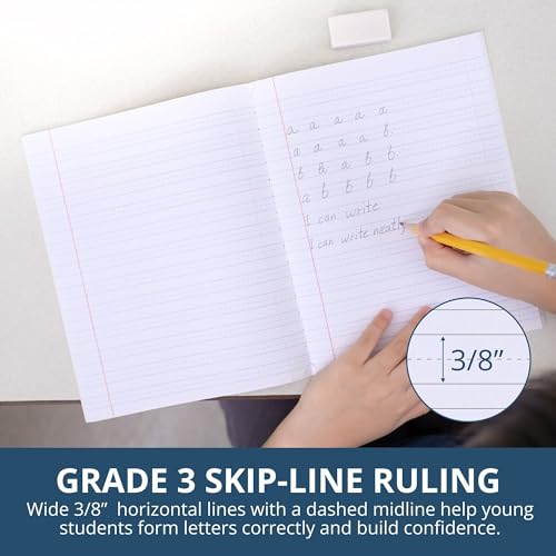 Roaring Spring Grade 1 Composition Book, 9 3/4 in X 7 3/4 in, 50 sheets, 5PK