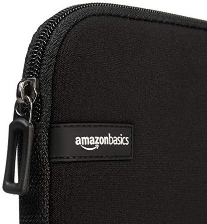 Amazon Basics 11.6 inch Laptop Sleeve, Protective Case with Zipper - Black - size: 11.6 Inch
