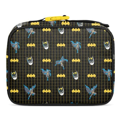Simple Modern DC Comics Batman Kids Lunch Box & Insulated Lunch Bag | Hadley Cute Lunch Box for Girls, Boys, Toddlers | Fits Bento Box, Lunch Containers | Small Lunch Bag | Batman Icons - color: DC: Batman Icons
