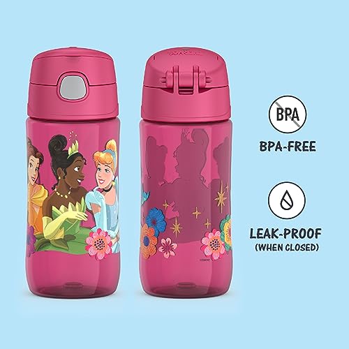 THERMOS FUNTAINER 16 Ounce Plastic Hydration Bottle with Spout, PRINCESS - color: Princess