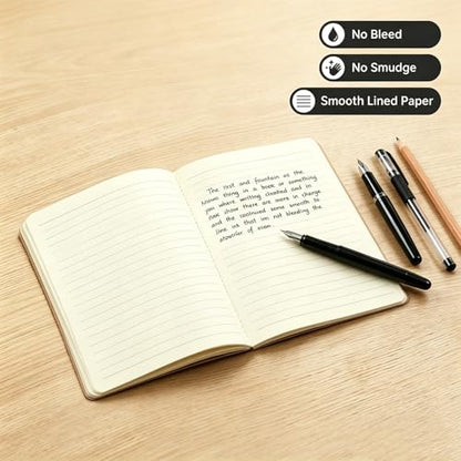 Wotion Lined Notebook 16 Pack, A5 Journals to Write in for Travel, 60 Pages/30 Sheets, 8.3" x 5.5", Thick Paper Notebooks for Students Office Women Men, Travel Journal Diary Planner Set - style: 16pack Lined page