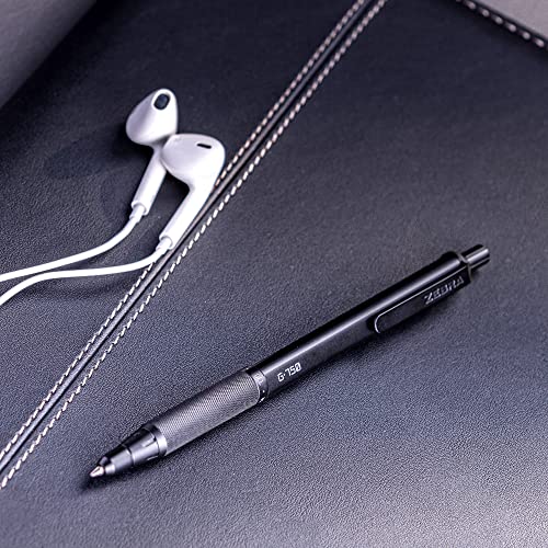 Zebra Pen Premium Writing Gift Set 3-Pack, Black Ink, Medium/Fine Point, Includes G-750 Gel Pen, F-701 Ballpoint Pen, and M-701 Mechanical Pencil, Metal Barrels, Refillable (10513) - color: Black Set B