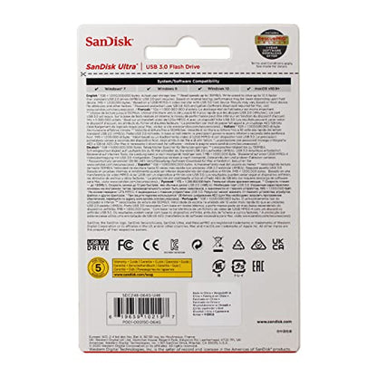 SanDisk 64GB Ultra USB 3.0 Flash Drive - SDCZ48-064G-UAM46 - size: 64GB