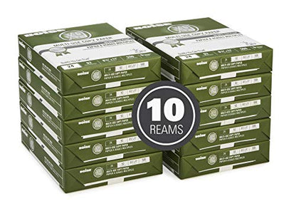 Boise Paper X-9 Multi-Use Copy Paper - 10 Ream (5000 Sheets) | 8.5" x 11" Letter | 92 Bright White - 24 lb. | CC2241-CTN - size: 10 Reams (5000 Sheets), style: 8.5 x 11, 24 lb.