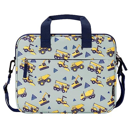 Choco Mocha Kids Tablet Sleeve Bag for Boys & Girls, (10-12.5Inch) - color: Truck Gray 12.5inch, size: 12.5inch(12.5 x 9.8 x 1.3)