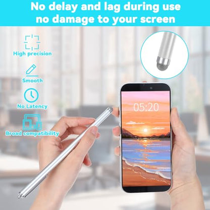 JIEYAO 3 Pcs Stylus Pens for Touch Screens, Universal Stylus Pen | High Sensitivity Touchscreen Pen, Large Stylus Pen, Compatible with Phone Tablets