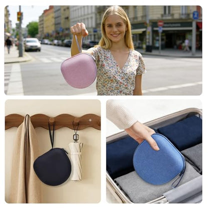 Headphone Case Compatible with BERIBES/TOZO/KVIDIO/Beats/Soundcore Anker Noise Cancelling Over-Ear Headphones, Light Grey - color: 15.Light Grey