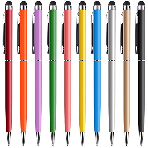 Stylus Pens anngrowy Stylus Pen for Touch Screens Capacitive Stylus Ballpoint Pen Stylus for ipad iphone 6/6s 6Plus 6s Plus 7/7s 8/8 Plus x Kindle Touch Samsung Galaxy S5 S6 S7 S8 Plus - color: 10 pack