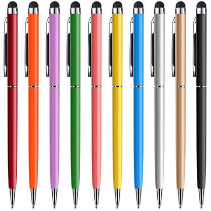 Stylus Pens anngrowy Stylus Pen for Touch Screens Capacitive Stylus Ballpoint Pen Stylus for ipad iphone 6/6s 6Plus 6s Plus 7/7s 8/8 Plus x Kindle Touch Samsung Galaxy S5 S6 S7 S8 Plus - color: 10 pack