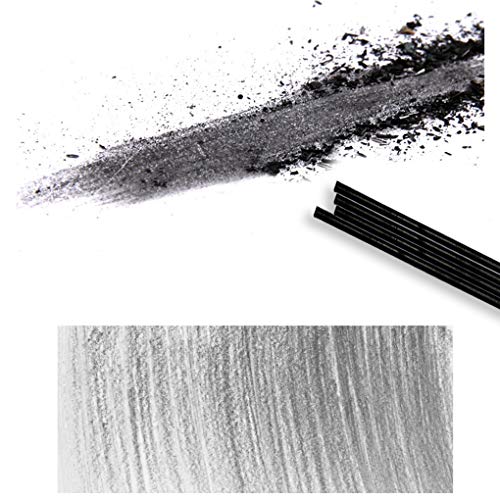 3 Pack Soft Medium Hard 4.0mm Charcoal Lead Refills Mechanical Pencil Lead Professional Artist Sketch Pencil Refills Automatic Graphite Pencil Lead Refills for Students Drawing Sketching Art Supplies - color: 3 Pack 4.00mm Lead Refills-Soft Medium Hard