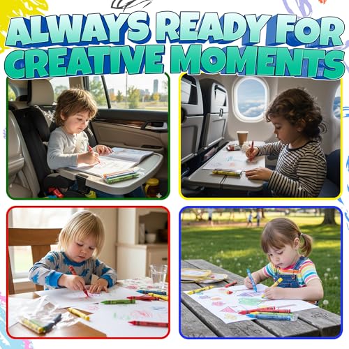 Bulk Crayons 200 Pack (50 Sets of 4) - Individually Wrapped Crayons Party Favors for Kids, Restaurants, Classrooms, Birthday Goodie Bags, School Supplies, Travel, Toddler Coloring Fun, Non-Toxic Wax - style: 50 Packs of 4 (200 Count)
