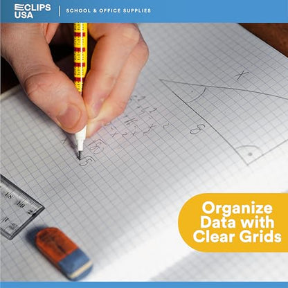 Composition Notebooks, Quad Ruled, Graph Paper Composition Notebook, Hard Cover Marble Graph Composition Notebook, 100 sheets, 9.75″ x 7.50″ (48 Pack) - style: 48 Pack