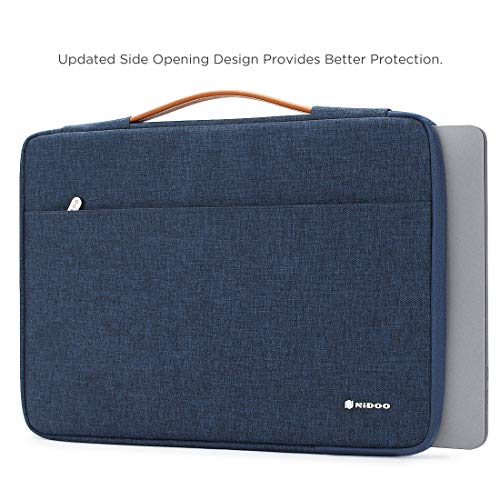 NIDOO 10 12.5 13 14 15.6 inch Laptop Sleeve Case - color: Blue, size: 10 inch