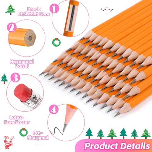 600 Pack #2 HB Pencils Bulk, Pre Sharpened, Number 2 Pencils, Yellow | School Supplies Teacher Office Essentials Accessories, Number 2 HB Graphite Pencils for Writing, Drawing and Sketching - size: 1 Count (Pack of 600)