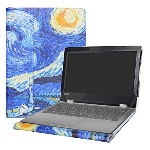 Protective Case for Lenovo Flex 6 11 6-11IGM/Flex 4 11 4-1130,Case for HP Chromebook 11 G8 G9 EE/Chromebook X360 11 G3 EE/ProBook X360 Fortis 11 G9(Not fit Flex 3 11) 11.6",Starry Night - color: Starry Night