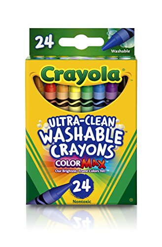 Crayola Washable Crayons, 24 Count