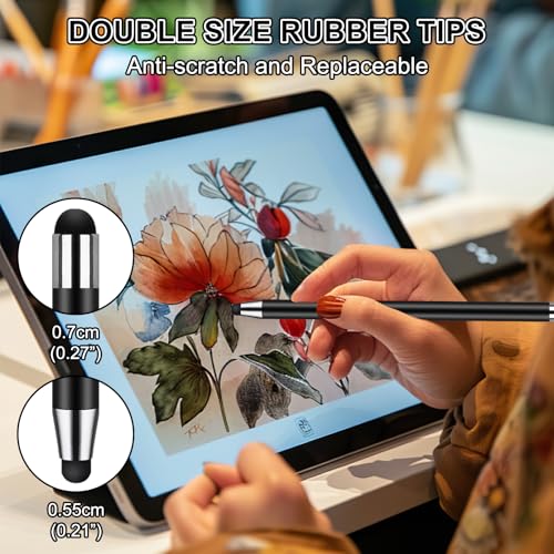 Stylus Pen [10 Pack] Universal Capacitive Touch Screen Pens for iPad/iPhone/Smartphones and Tablets,Compatible with All Capacitive Touch Screen(10 White) - color: 10 White