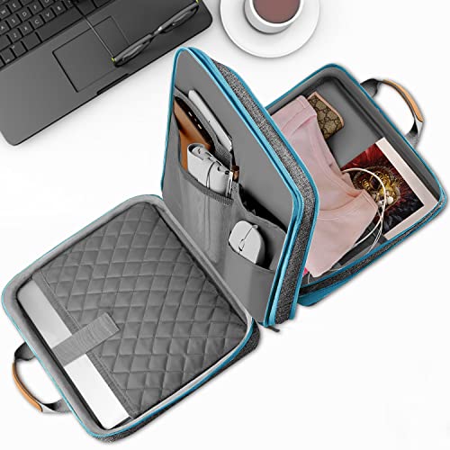 ZINZ Slim Expandable Laptop Case 15.6 Inch Sleeve Upgraded Protective Durable Recycled Carrying Case Compatible with MacBook 15" & 16" and Most 15" 15.6" 16" Notebook,L01G02 - color: L01g02, size: 15.6"