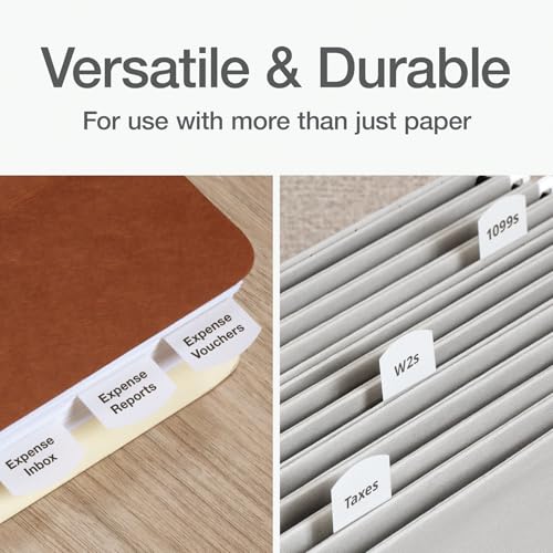 Redi-Tag Copier/Laser/Inkjet Index Dividers (RTG33117),White (Pack of 12) - size: 100 Tabs (Pack of 12)