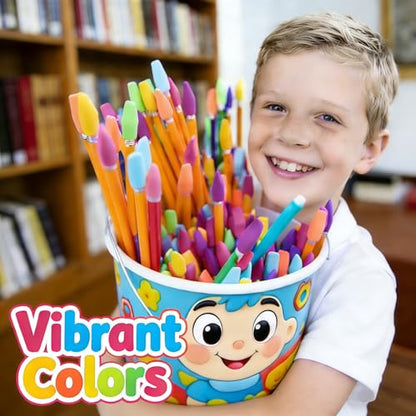 Pencil Top Erasers Bulk Cap Erasers for Pencils, 500 Pack Eraser Cap Pencil Eraser Toppers, School Supplies for Teachers Sudents Classroom Home and Office - size: 500