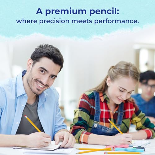 Rosmonde Pencils Bulk, 1250 Pack, Yellow Pencils Set, Pre Sharpened #2 HB, Back to School Supplies, Easy Hold Grip With Top Erasers, Bulk Set for Office, School, and Classroom Supplies