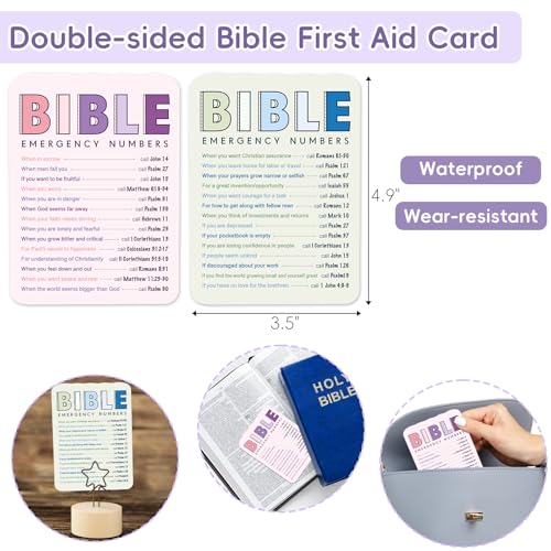 XKDOUS Bible Study Supplies Journaling Kit for Women, Bible Study Kit Journaling Supplies with Prayer Journal, Highlighters, Emergency Card, Pencil Case and More, Christian Gifts for Women, Purple - color: Bible Kit - Deluxe (Purple)