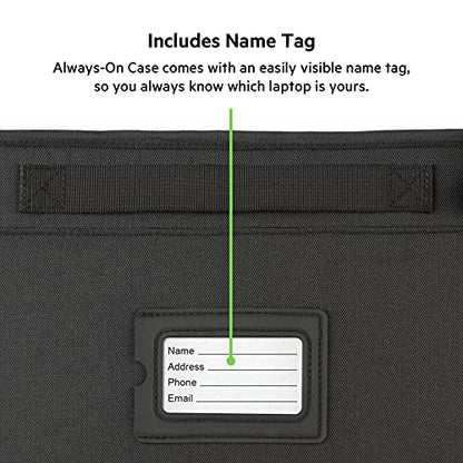 Belkin Always-On Protective Laptop Sleeve w/Dual Storage Pockets & Shock-Resistant Design for Device Protection - Fits 11in to 12in Laptop, Tablet, Chromebook, iPad, & MacBook - Travel & Daily Use - size: 11"-12", style: Always-On