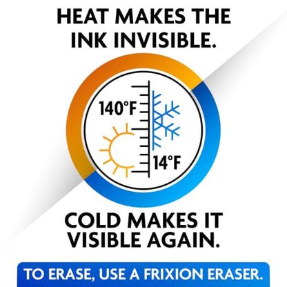 PILOT FriXion Clicker Erasable, Refillable & Retractable Gel Ink Pens, Fine Point, Black/Blue/Red Inks, 3-Pack (31467) - color: Assorted