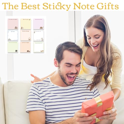Lawyer Sticky Notes Gifts - 9 Pack Attorney Notepads 3x3 Inches, Funny Lawyer Gifts for Women Men, Law Self-Stick Memo Pads, Legal School Office Supplies (450 Sheets) - style: Lawyer