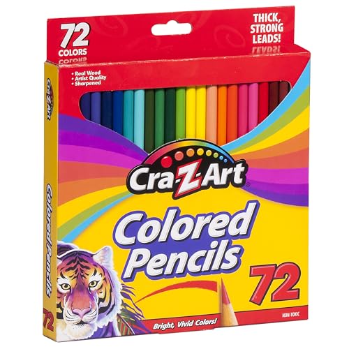 Cra-Z-Art 색연필, 72개, 개학 용품, 예술 및 공예, 아동용 선물