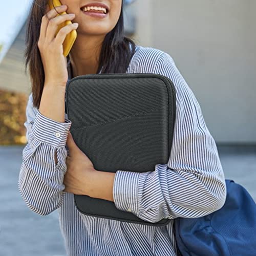 Dadanism 9-11 Inch Tablet Sleeve Bag Carrying Case, Black & Gray | Fits iPad (A16) 11th Gen 11", iPad 10th Gen 10.9" Air 5/4, iPad Air M4/Pro 11", iPad 9/8/7th 10.2", Galaxy Tab A11+ Plus 11" - color: Black & Gray, size: 9-11 inch