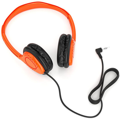 Maeline Adjustable 3.5mm Headphones with Leather Cushions (10 Pack) - color: Multi - Leather, size: 10 Pack