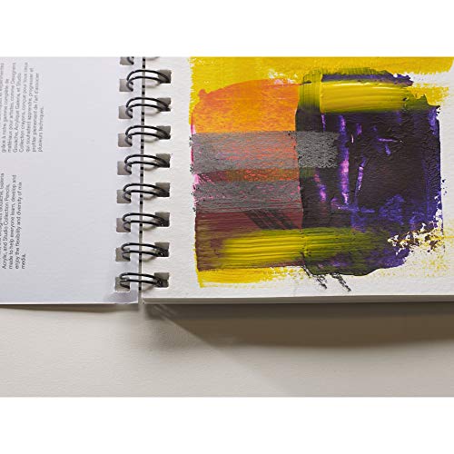 Winsor & Newton Professional Mixed Media Pad, 7" x 10", 30 Sheets, 250gsm, White - size: 7" x 10", style: Mixed Media Pad - White