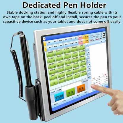 Pen for Touch Screens, Tablet Touch Pen with Chain Capacitive Touch Screen Pen Black High Sensitivity for Mobile Phone Tablet Laptop