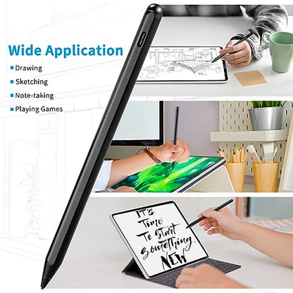 Stylus Pen for Samsung A7/A8/A9/A11+ Tablet Pencil,Good for Drawing and Writing Sketch Pencil for A7/A8/A9/A11+ Tablet Pen Stylus,Black - color: Black