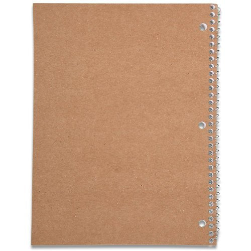 Five Star Spiral Notebook, 1 Subject, Wide Ruled Paper, 100 Sheets, 10-1/2" x 8" Sheet Size, Royal Purple (38735) - color: Berry