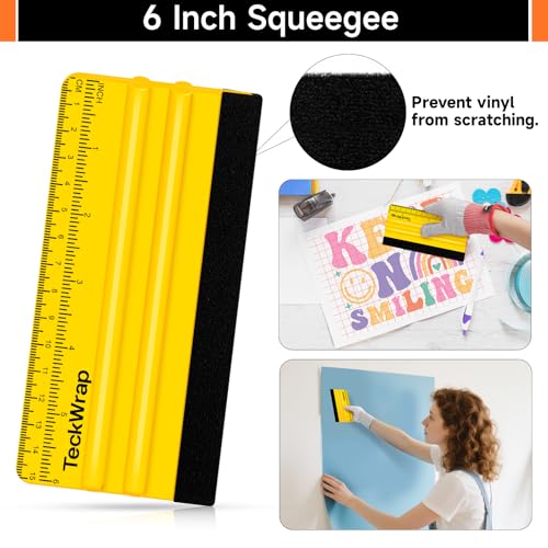 TECKWRAP Paper Cutter & A4 Trimmer – Straight Cutter for Paper with Craft Tool Kit, Squeegee, Removal Pen & Tweezers for Scrapbooking, DIY Crafts, Card Making, Labels, Gift Cards, Cardstock & Photos