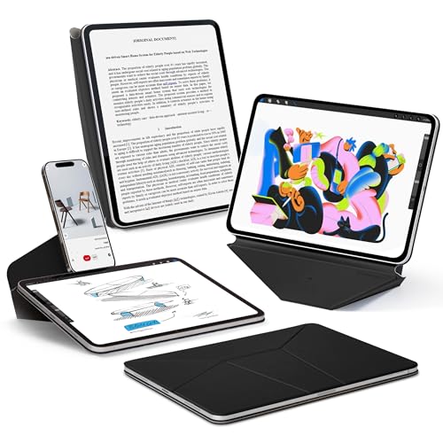 MOFT Dynamic Folio Case for iPad Air 13-inch (M4 2026 / M3 2025 / M2 2024),Slim Magnetic Stand Case with 20+ Viewing Angles, Auto Wake/Sleep,Ultra Thin, Jet Black - color: Jet Black, size: iPad Air 13"(M4 2026/M3 2025/M2 2024)