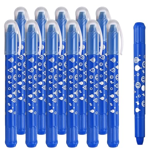 PATIKIL Watercolor Gel Crayon, 12Pcs Washable Twist Coloring Crayons Bulk Blendable for Coloring, Drawing, Painting, Dark Blue Crayon - color: Dark Blue