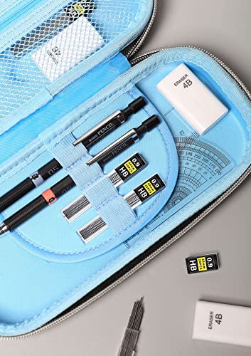 0.9 mm lead refills (680 Pcs), Unbreakable 0.9mm lead pencil refills And 2 Premium Erasers, Long Lasting HB Mechanical Pencil Lead 0.9 Refill For Students & Professionals - style: 0.9 lead refills