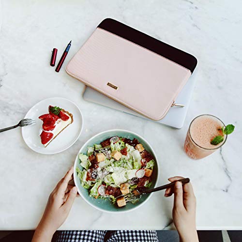 Comfyable Laptop Sleeve 13 Inch 14 Inch Compatible with MacBook Air M5 2026 & MacBook Pro M5 Pro/Max 2026, 13" MacBook Neo, Water-Resistant Laptop Case, Pink & Black